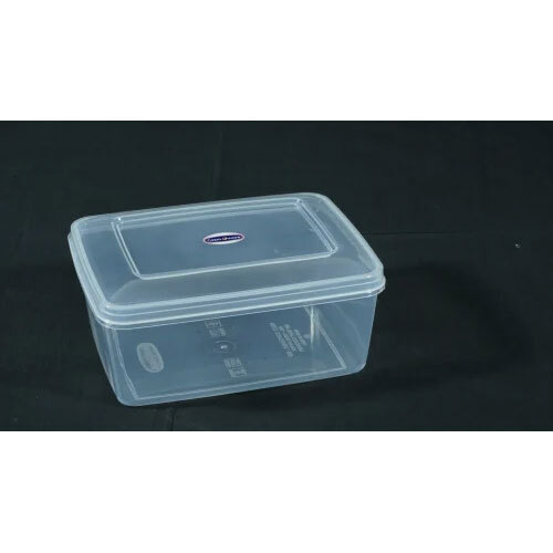 1165 ml Rectangular Transparent Plastic Container
