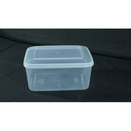 24000 ml Rectangular Transparent Plastic Container