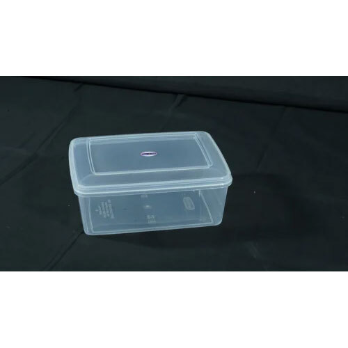 4100 ml Rectangular Transparent Plastic Container