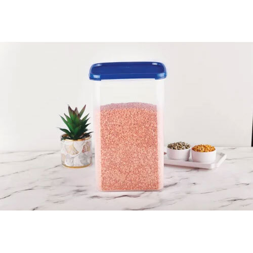 7400 ml Plastic Square Airtight Food Container