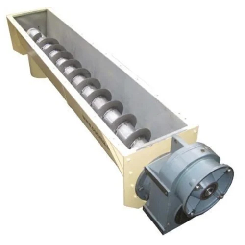 Stainless Steel Screw Conveyor - Color: Sliver