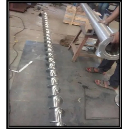 Stainless Steel Screw Conveyor - Color: Sliver