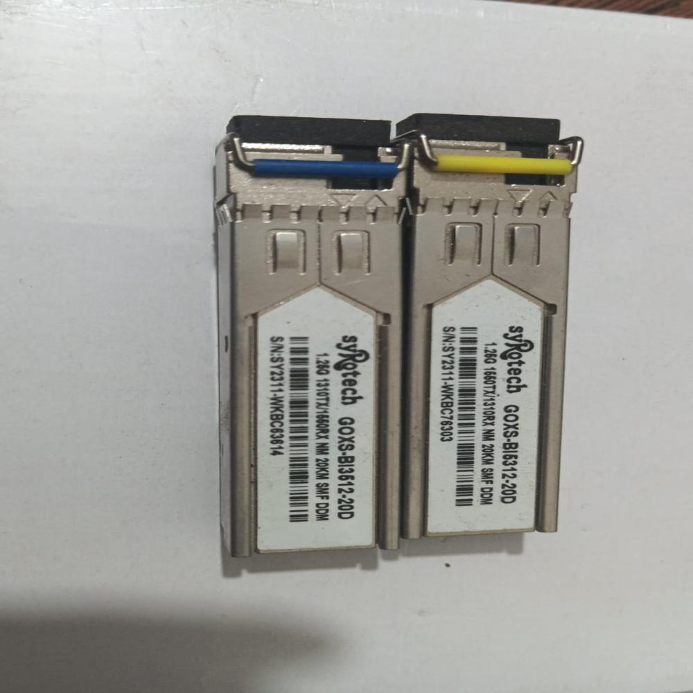 sfp 1g single fiber pair 20km