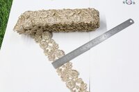 Golden Embroidery Lace