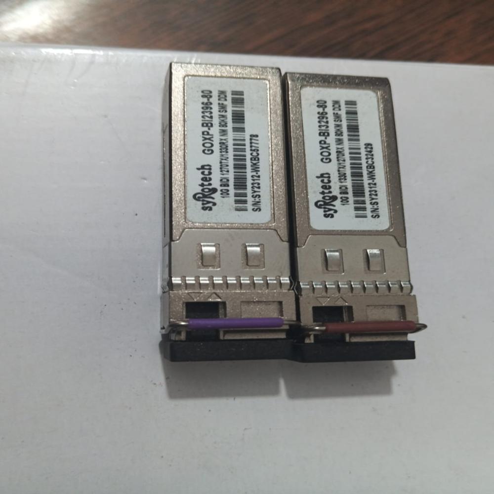 sfp 10g single fiber pair 80km