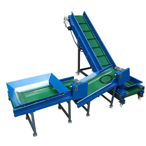 Portable Feeding Conveyor - Material: Stainless Steel