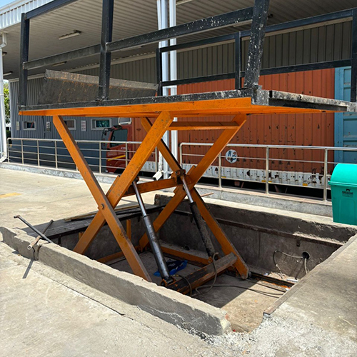 Pit Mounted Hydraulic Scissor Lift Table