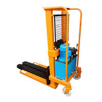 Semi Electric Operated Pallet Stacker - Attributes: Strong