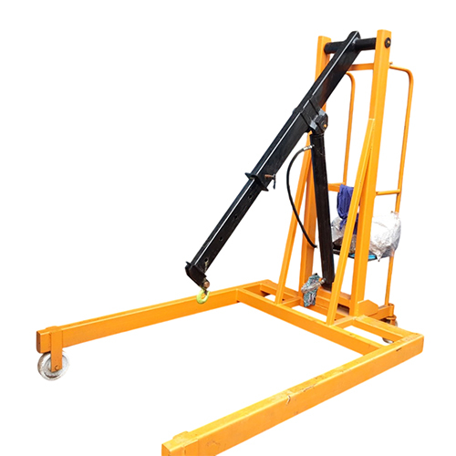Hydraulic Mobile Floor Crane - Attributes: Easy To Operate