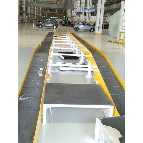 Mild Steel Automobile Ramp - Color: Sliver