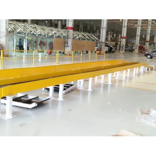 Mild Steel Automobile Ramp - Color: Sliver