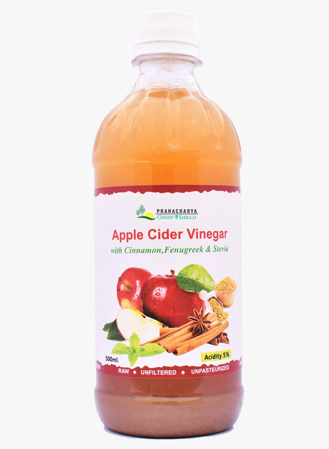 Arteclean Apple Cider Vinegar - Natural Blend With Ginger, Garlic & Lemon Juice, Infused With Honey | Cholesterol Support, Diabetic Care, Weight Management