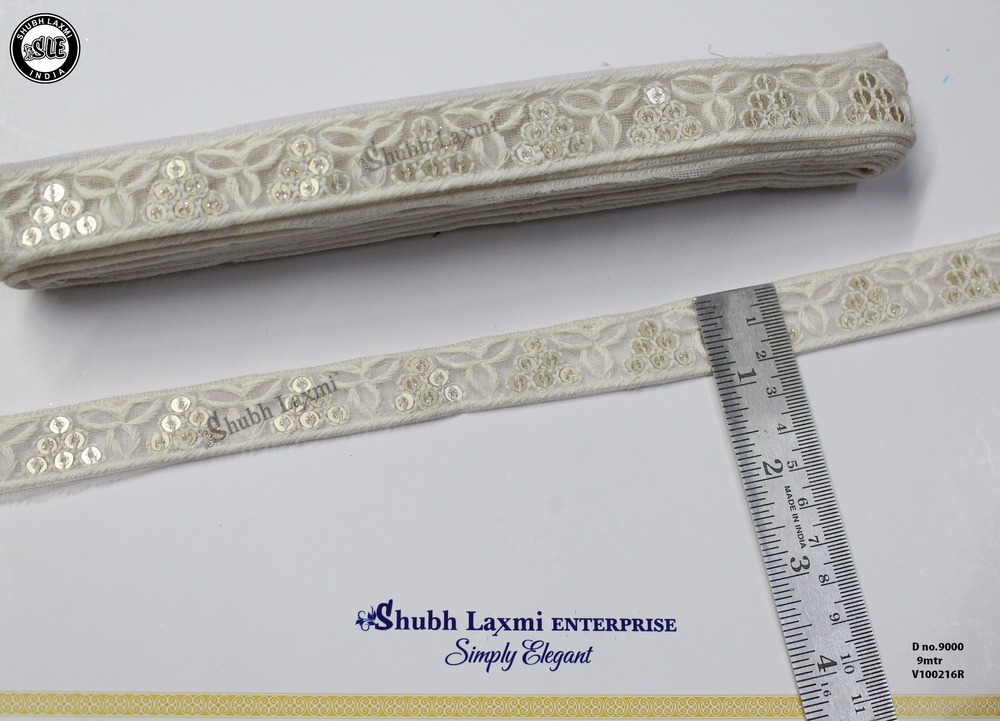 Off Whit Emboridery Lace