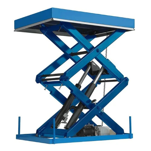 Hydraulic Scissor Lift - Body Material: Stainless Steel