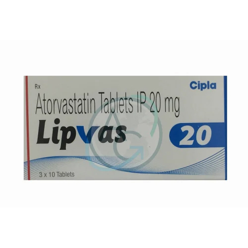 20 mg Atorvastatin Tablets IP - General Medicine, Convenient Tablet Form, Dosage As Per Healthcare Suggestion, Store In Cool & Dry Place