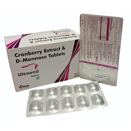 Cranberry Extract And D Mannose Tablets - Storage Instructions: Cool & Dry Place