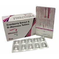 Cranberry Extract And D Mannose Tablets