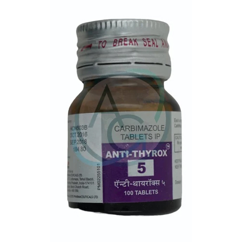 5 mg Carbimazole Tablets IP