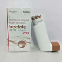Beclate 200 Inhaler Beclomethasone Inhaler - Drug Type: General Medicines