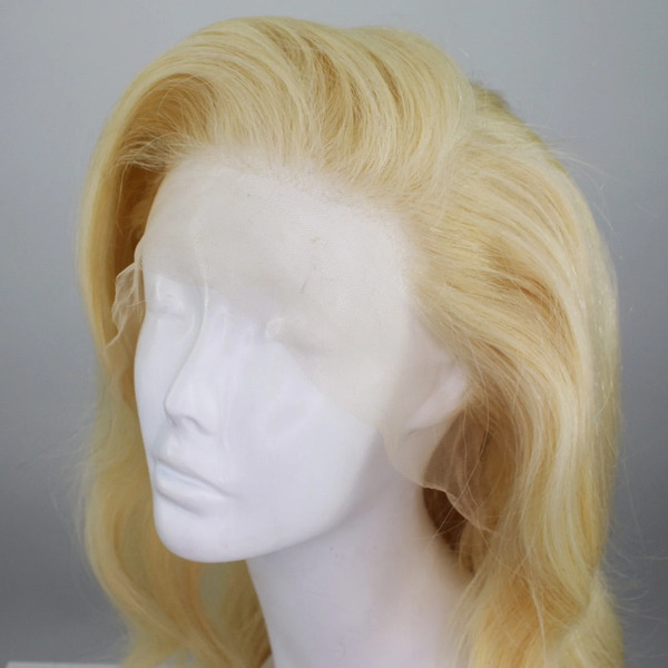 613 Platinum Blonde Human Hair Lace Front Wig | 13x6 HD Lace Front Wig