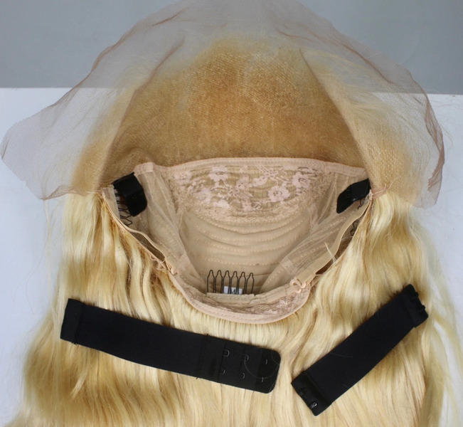 613 Platinum Blonde Human Hair Lace Front Wig | 13x6 HD Lace Front Wig