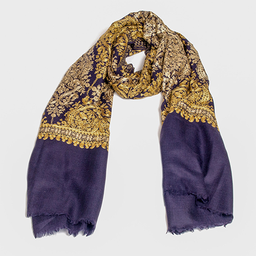 Pashmina Aari Embroidery Shawl