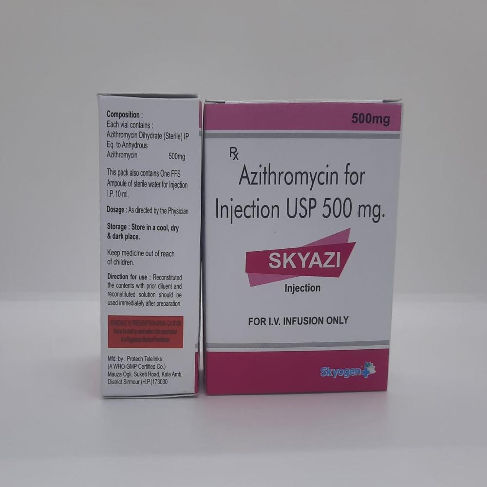 AZITHROMYCIN 500MG INJECTION