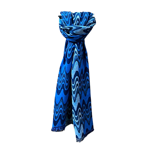 Designer Fine Wool Jacquard Stole