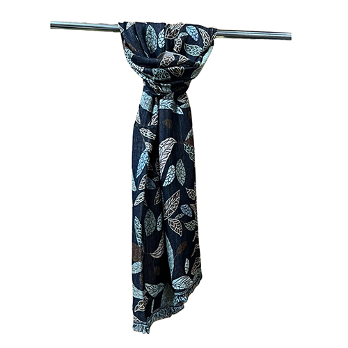 Fancy Fine Wool Jacquard Stole