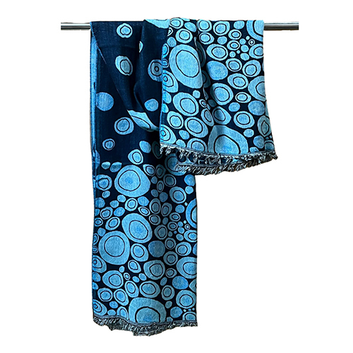 Stylish Fine Wool Jacquard Scarve