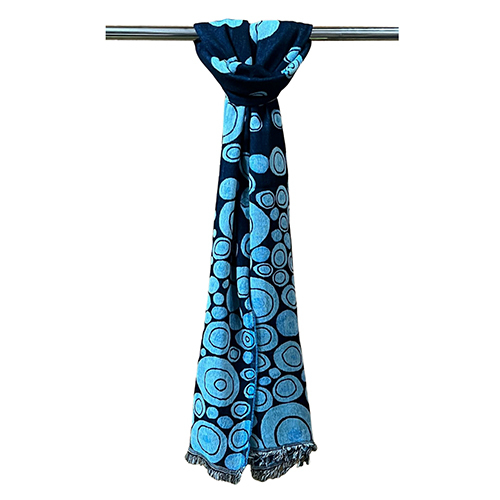 Stylish Fine Wool Jacquard Scarve