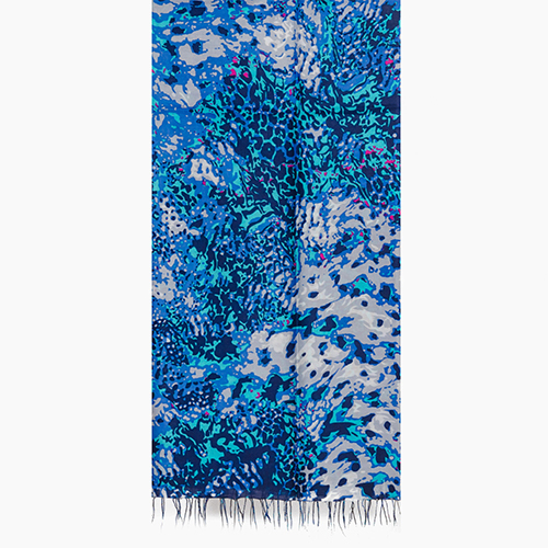 100% Pure Silk Digital Print Stole