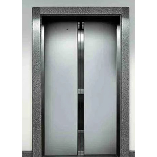 Elevator Auto Door - Color: Silver