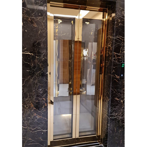 Elevator Auto Door - Color: Silver