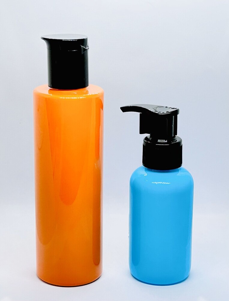 Plastic Shampoo Bottle - Features: Lotion Pump