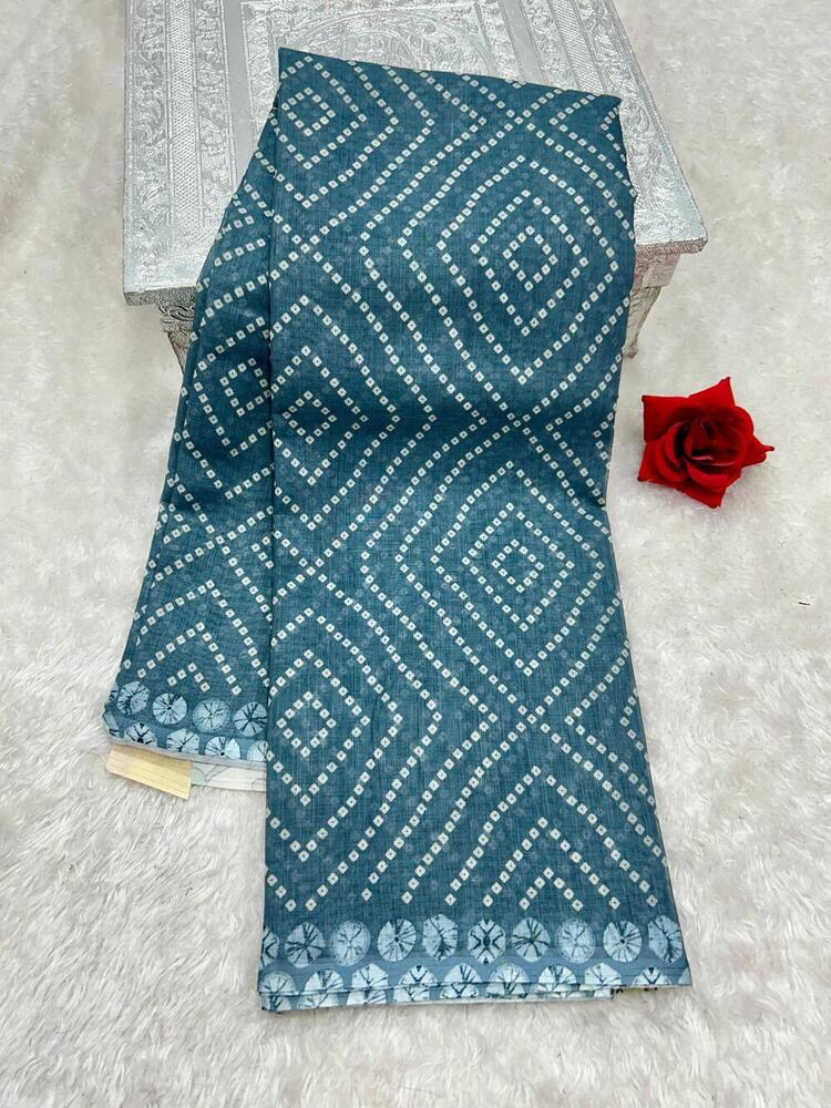 bandhani saree