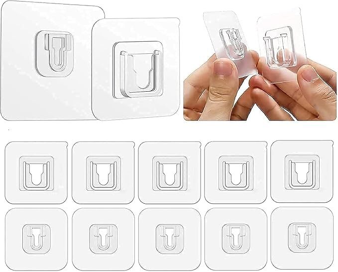 Waterproof Magic Male Female Wall Sticker Hook Clothing Hanging
