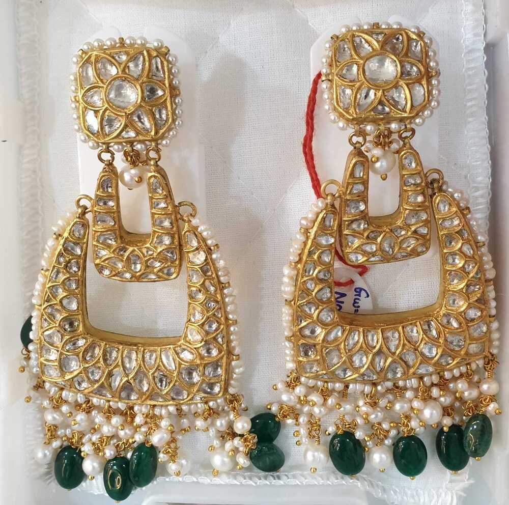 polki earring