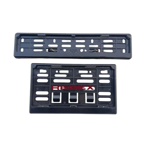 Plain Bike Number Plate Frame