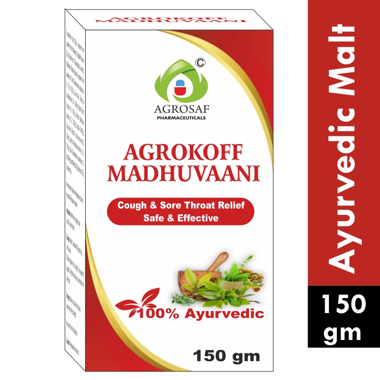 AGROKOFF MADHUVAANI-Each 100g is prepared from powders of the following:- Sitopaladi Churna 28.0g