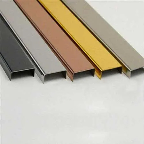 Stainless Steel V Grooved C Profile