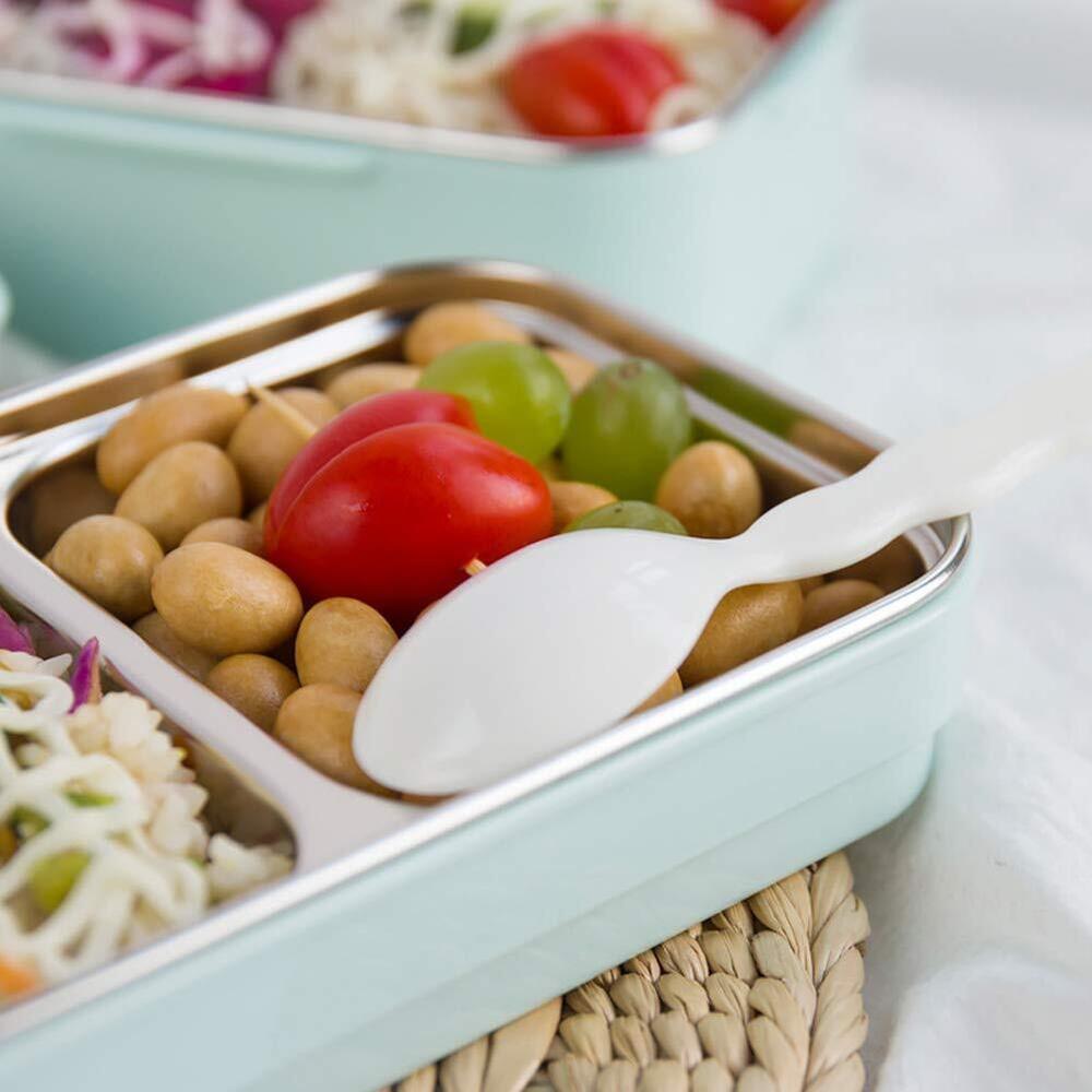 Stainless Steel Kids Picnic Food Storage Separated Portable