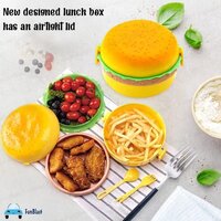 Burger Shape Lunch Box for Kids - Lunch Box for Kids,