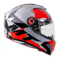 Printed Bike Helmet - Color: Multi Colour