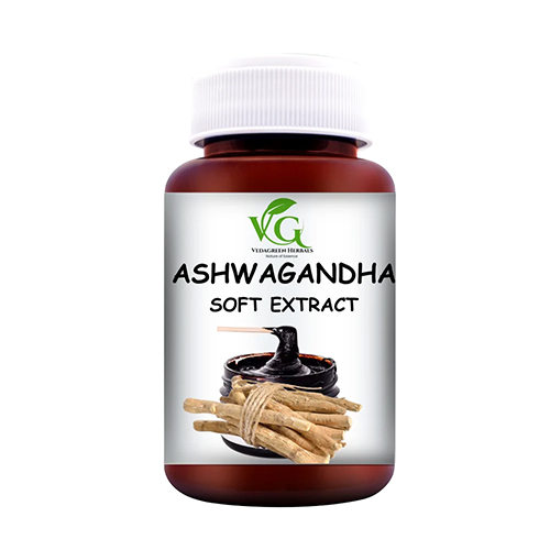Ashwagandha Soft Extract Paste - Ingredients: Herbs