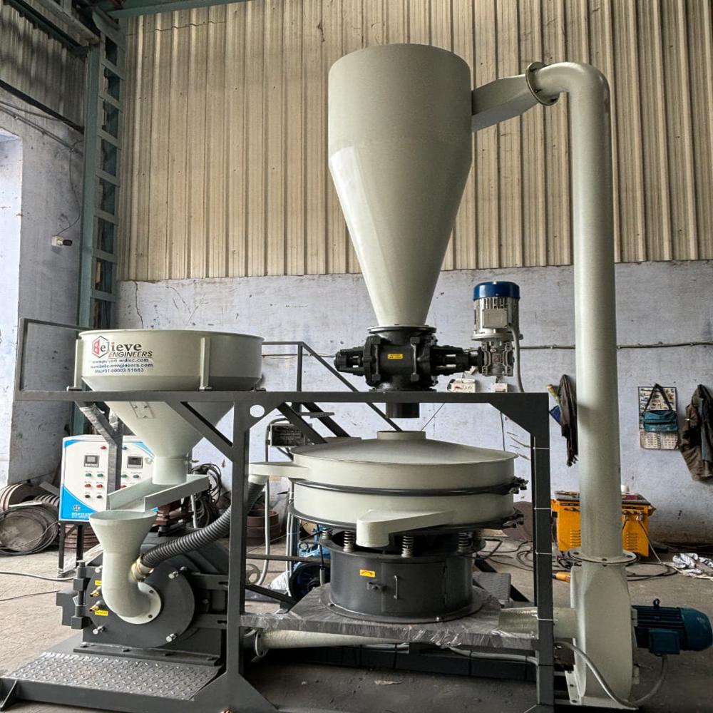 120 Hp Lldpe Pulverizer Machine - Battery Life: 1 Years