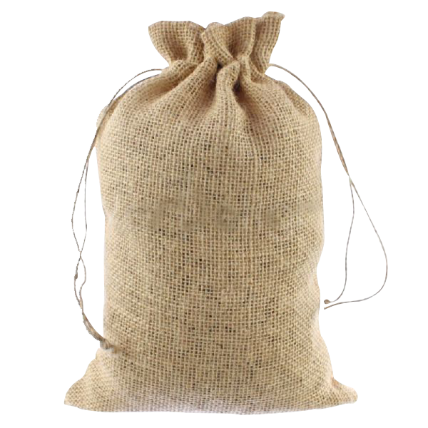 Jute Drawstring Pouch - Color: Any Colour