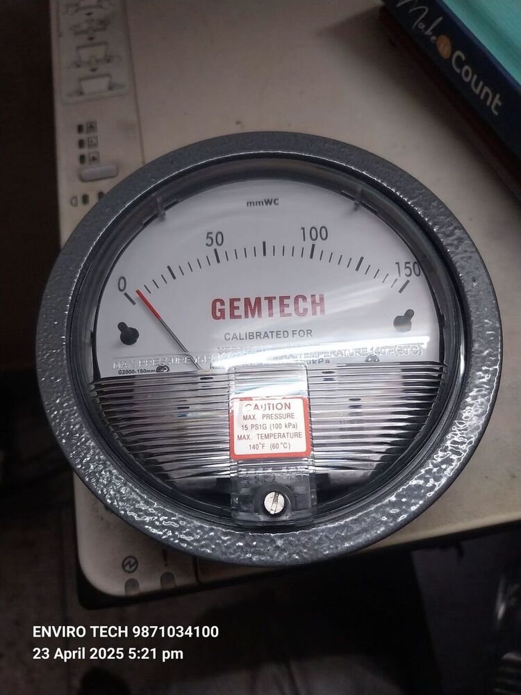 GEMTECH Differential Pressure Gauge In Light Industrial Area Bhilai Chhattisgarh