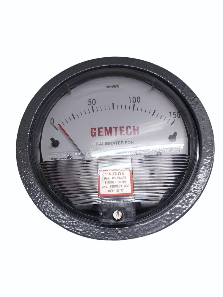 GEMTECH Differential Pressure Gauge In Sriperumbudur Industrial Area Tamil Nadu