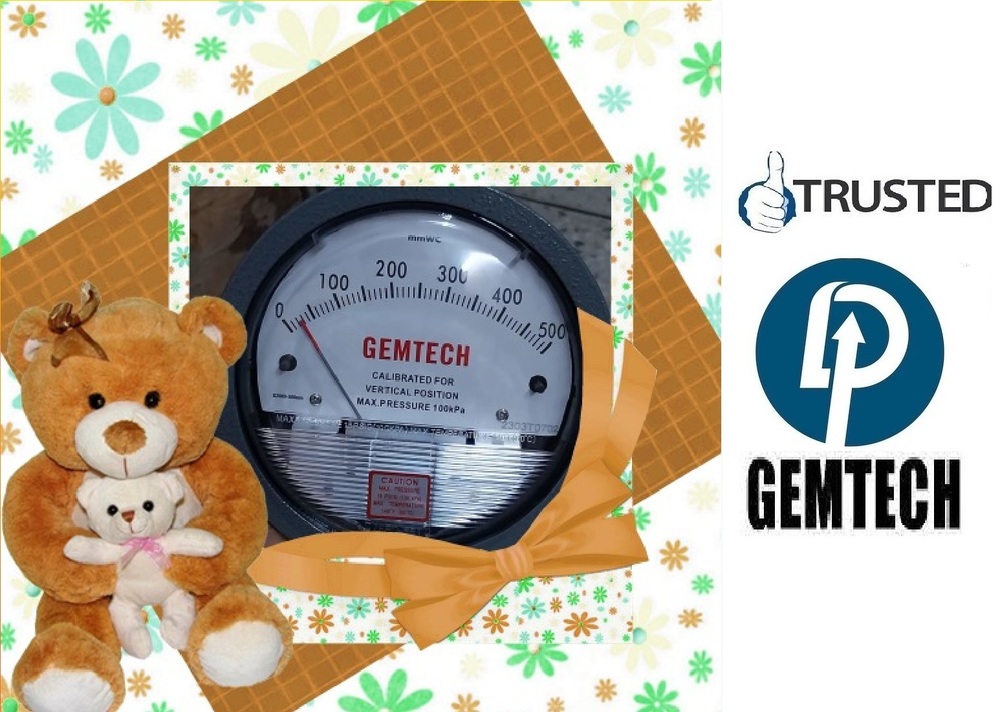 GEMTECH Differential Pressure Gauge by Gami Shree Manoshi Complex Ghansoli Mumbai